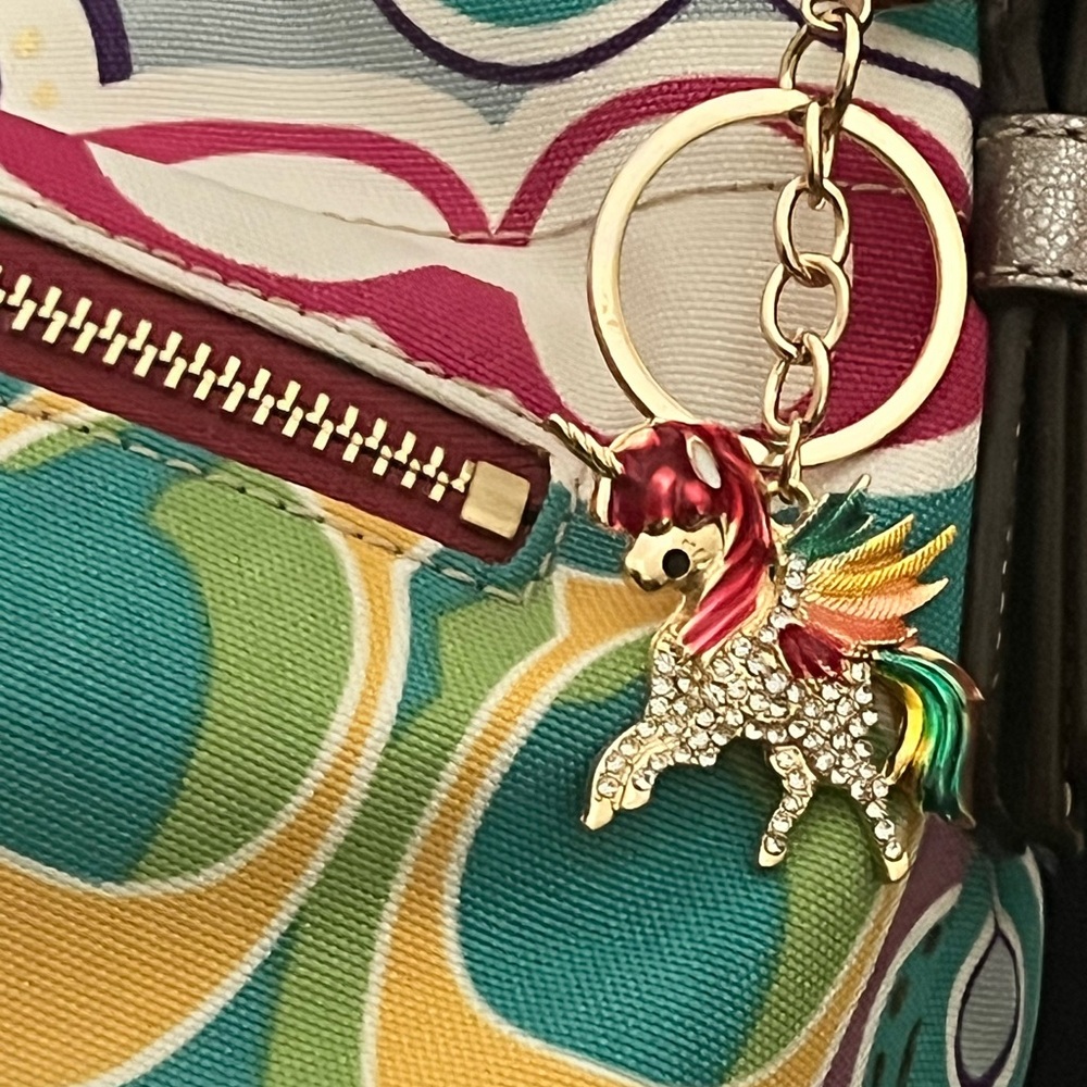 Coach Poppy Pop C Graffiti Shoulder Bag - Picture 12 of 12